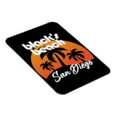 Schwarzer Strand, San Diego Magnet (Rechte Seite)