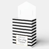 Schwarzer Streifen Elegant Gold Erstklassige Golfr Geschenkschachtel (Geöffnet)