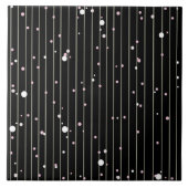 Schwarzer Streifen Fliese (Vorderseite)