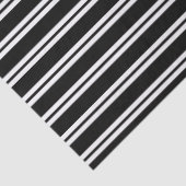 Schwarzer Streifen Seidenpapier (Detail)