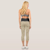 SCHWARZER STRICK Capri Leggings (Rückseite)
