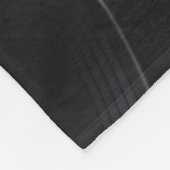 SCHWARZER STUHL LOT FLEECEDECKE (Ecke)