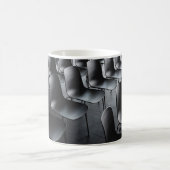 SCHWARZER STUHL LOT KAFFEETASSE (Mittel)