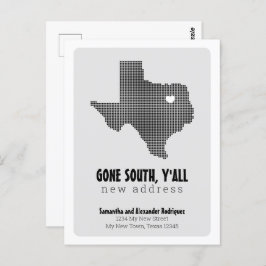 Schwarzer Süden, Y'all Moving Postkarte