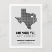 Schwarzer Süden, Y'all Moving Postkarte (Vorderseite)