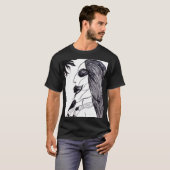 Schwarzer Sun-T - Shirt (Vorne ganz)