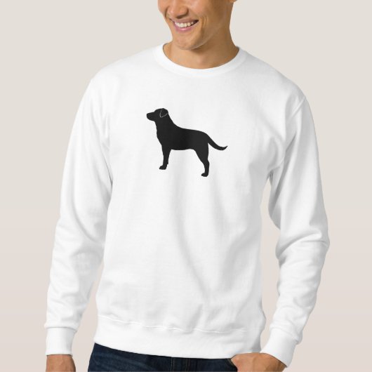 Schwarzer Sweatshirt (Vorderseite)