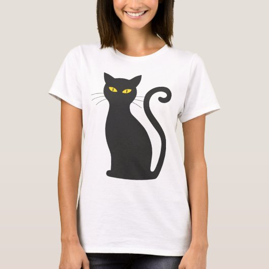 Schwarzer T - Shirt (Vorderseite)