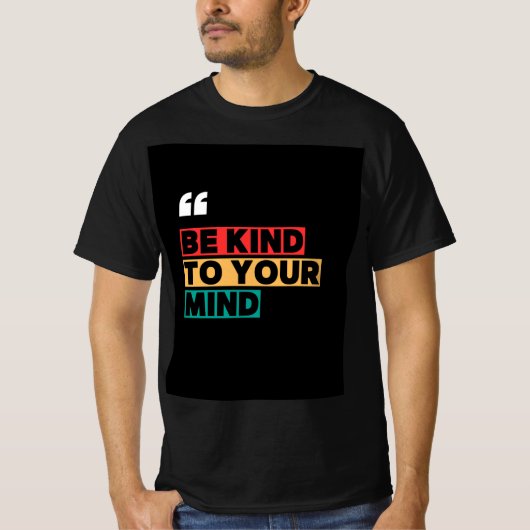 Schwarzer T - Shirt (Vorderseite)