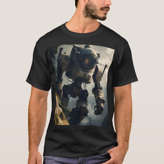 Schwarzer T - Shirt (Vorderseite)