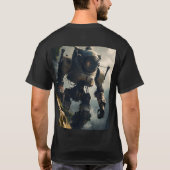 Schwarzer T - Shirt (Rückseite)