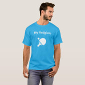 Schwarzer T - Shirt | Meine Religion (Vorne ganz)
