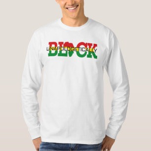 Schwarzer T - Shirt ohne Entschuldigung