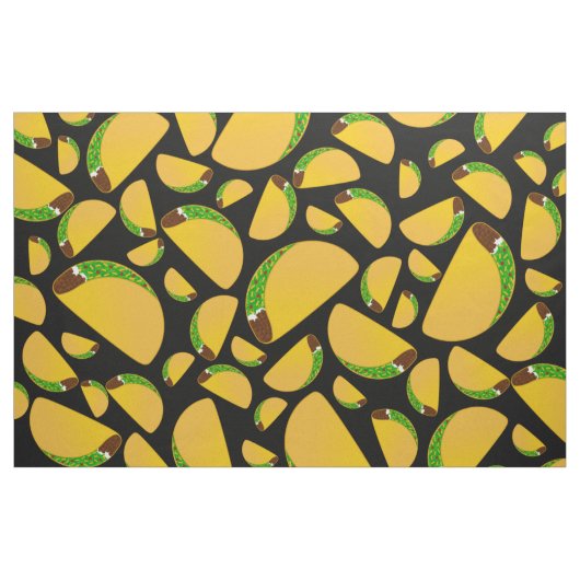 Schwarzer Tacos Stoff (Yard (91,4 cm))