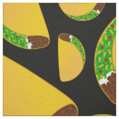 Schwarzer Tacos Stoff (Muster)