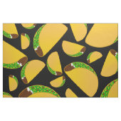 Schwarzer Tacos Stoff (Fat Quarter (45,7 x 55,9 cm))