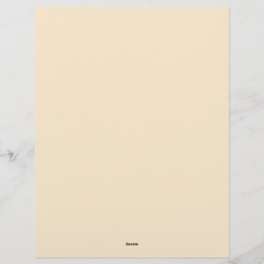 Schwarzer Tan und White Art Deco Rahmen Briefbogen (Rückseite)