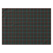 Schwarzer Tartan Karo Tischdecke (Vorderseite (Horizontal))