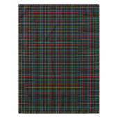 Schwarzer Tartan Karo Tischdecke (Vorderseite)