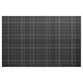 Schwarzer Tartan Stoff (Yard (91,4 cm))