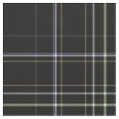 Schwarzer Tartan Stoff (Nahaufnahme)