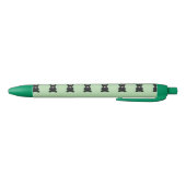 Schwarzer Teddybär Stift (Unterseite)