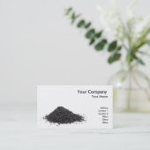 Schwarzer Tee Visitenkarte (Stehend Vorderseite)