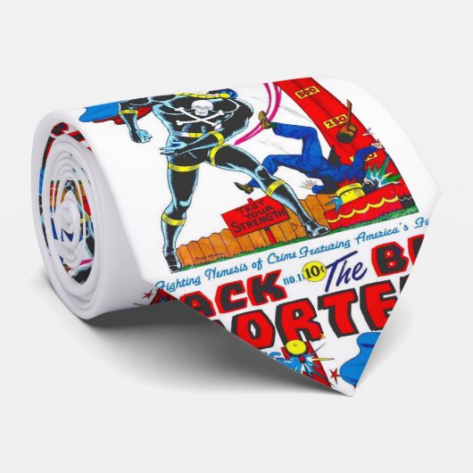 Schwarzer Terror #16 Krawatte (Gerollt)