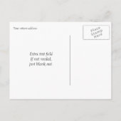 Schwarzer Text 2019 Save the Date Abschluss Ankündigungspostkarte (Rückseite)