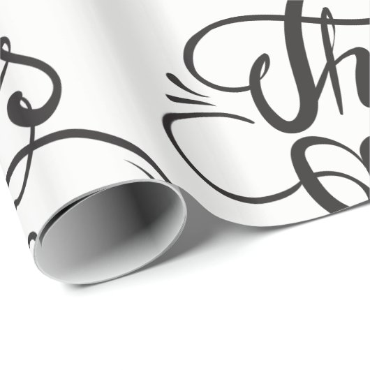 Schwarzer Text - Erntedank Geschenkpapier (Rolleneckpunkt)