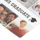 Schwarzer Text Herzlichen Glückwunsch Graduate 22 Kurzer Tischläufer (Ecke)