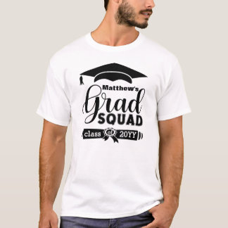 Schwarzer Text Maßgeschneiderte Mens Weiße Grundid T-Shirt