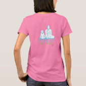 Schwarzer Text T-Shirt (Rückseite)