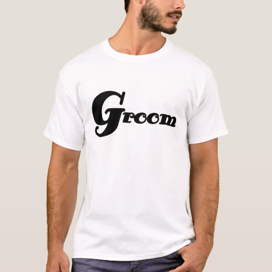 Schwarzer Text T-Shirt (Vorderseite)