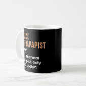 Schwarzer Therapeut Definition Funny African Ameri Kaffeetasse (Vorderseite Links)