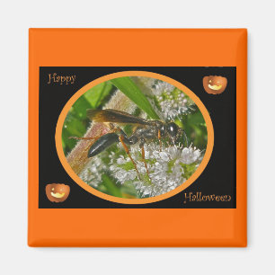 Schwarzer Thread-Waist Halloween-Magnet Magnet