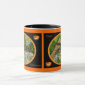 Schwarzer Thread-Waist-Wasp-Halloween-Tasse Tasse (Zentrum)