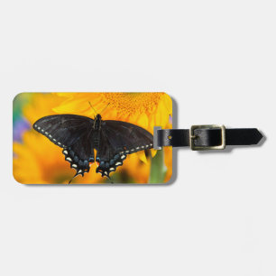 Schwarzer Tiger Gepäckanhänger