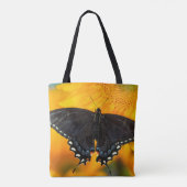 Schwarzer Tiger Tasche (Rückseite)