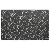 Schwarzer Tinte und SilberCity Punkte Stoff (Yard (91,4 cm))