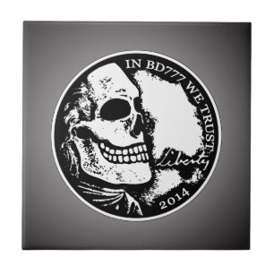 Schwarzer Tod 777 - Freiheit Fliese