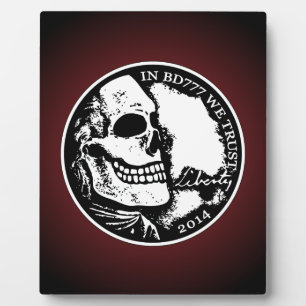 Schwarzer Tod 777 - Freiheit Fotoplatte