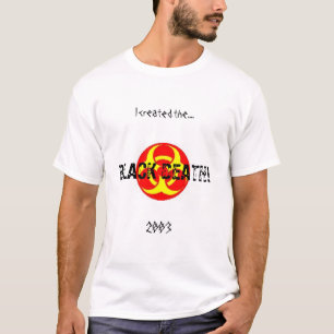 Schwarzer Tod/rosa Pest T-Shirt