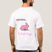 Schwarzer Tod/rosa Pest T-Shirt (Rückseite)