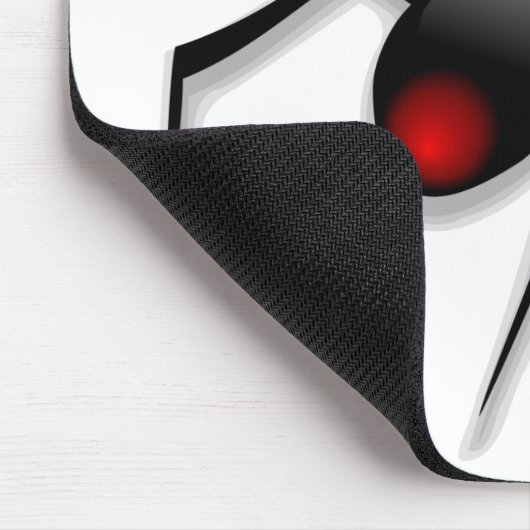 Schwarzer Todesspinne Mousepad (Ecke)