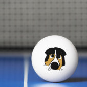 schwarzer Tri aussie Tischtennisball (Netto)