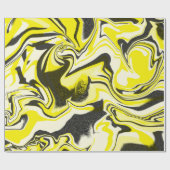 Schwarzer Turbo Light Geschenkpapier (Flach)