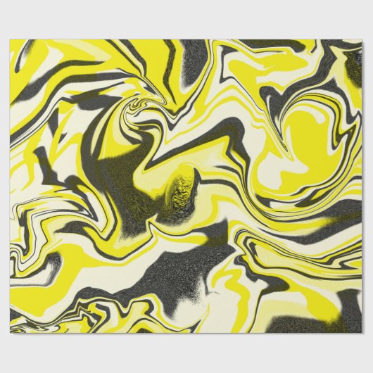 Schwarzer Turbo Light Geschenkpapier (Flach)