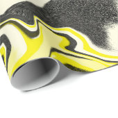 Schwarzer Turbo Light Geschenkpapier (Rolleneckpunkt)