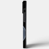 Schwarzer Typ im Hoodie Rapping auf dem Mic Case-Mate iPhone Hülle (Rückseite / Links)